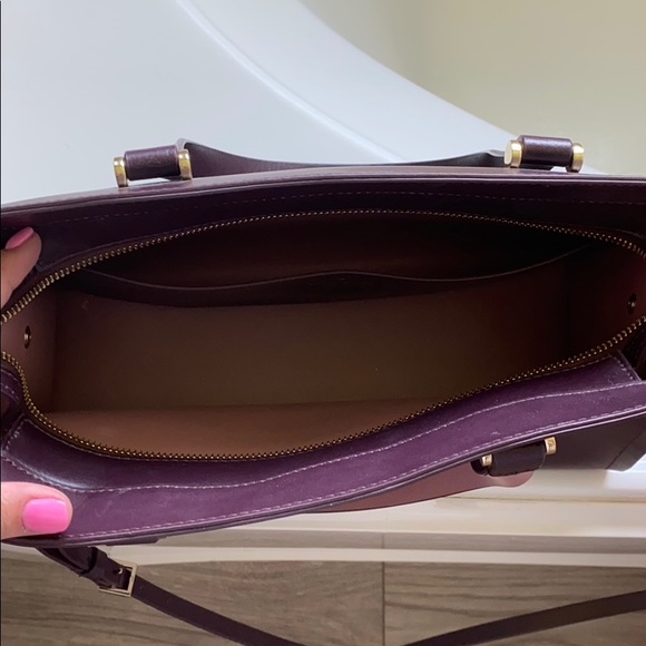 Plum/blush Kate Spade purse - Picture 2 of 3